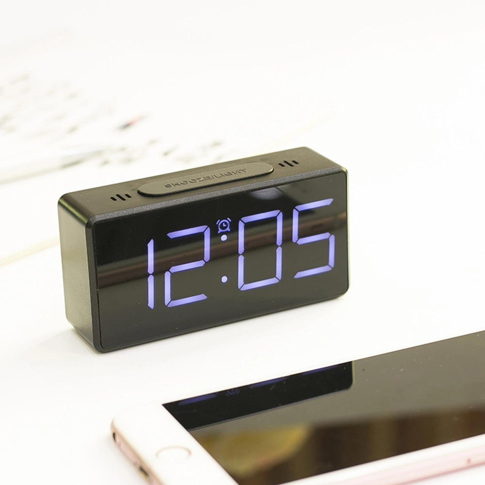 Promotion Gift Mini LED Alarm Clock with Temperature Display