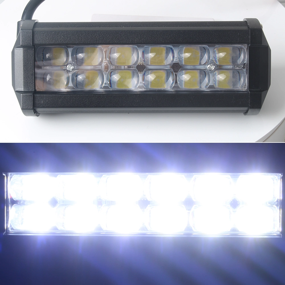 Haizg 36W LED Work Light Stage Waterproof LED Light Bar Dimmable 4D LED Light Car