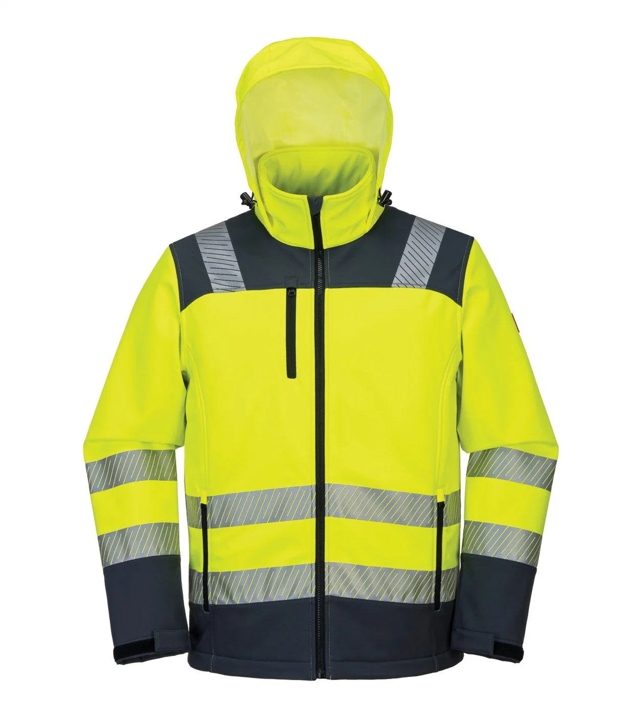 Cycling Safety Reflective Jacket Softshell Jacket Brand Spandex / Polyester Shell Safari Jacket Regular Clothing