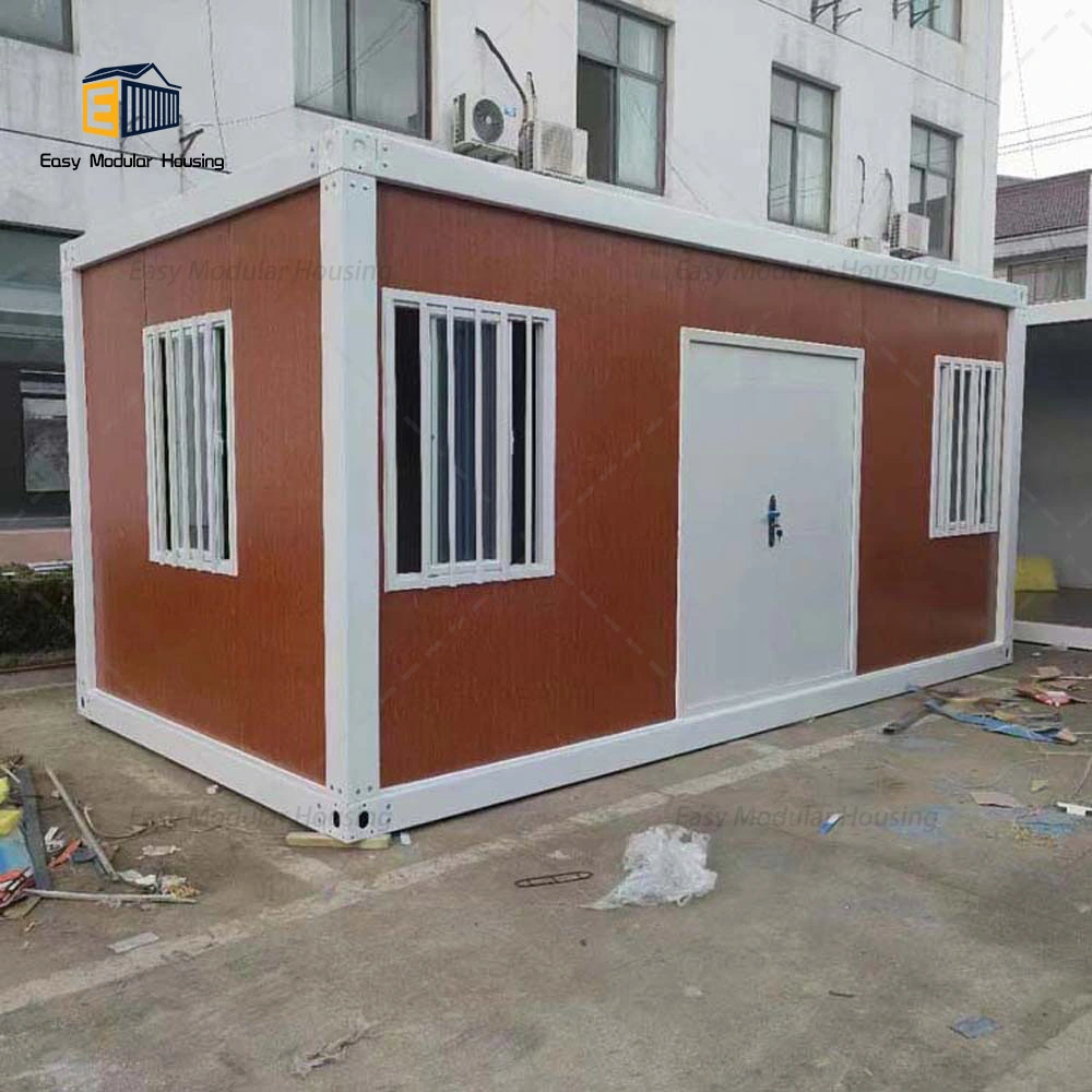 Coffee Movable Camp Construction Site China Prafab Caravan House Folding Shipping Container