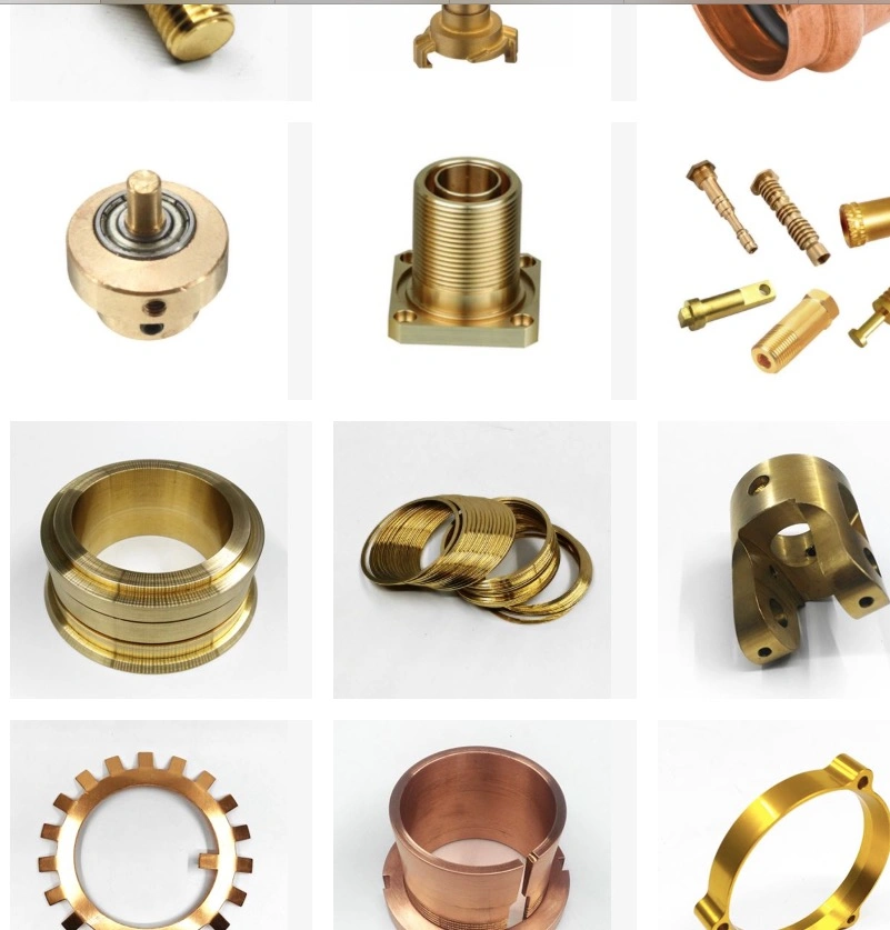 Precision CNC Machined/Turning Parts-Copper Brass Machining Parts