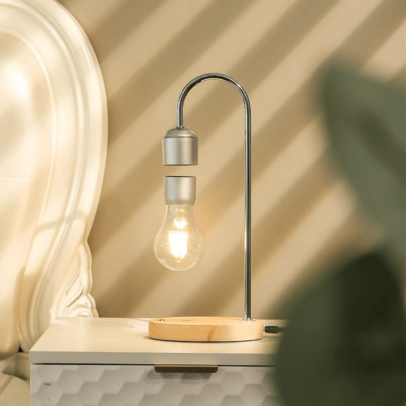 Domestic Romantic LED Light Wireless Charging Magnetic Levitating Lamp Bulb