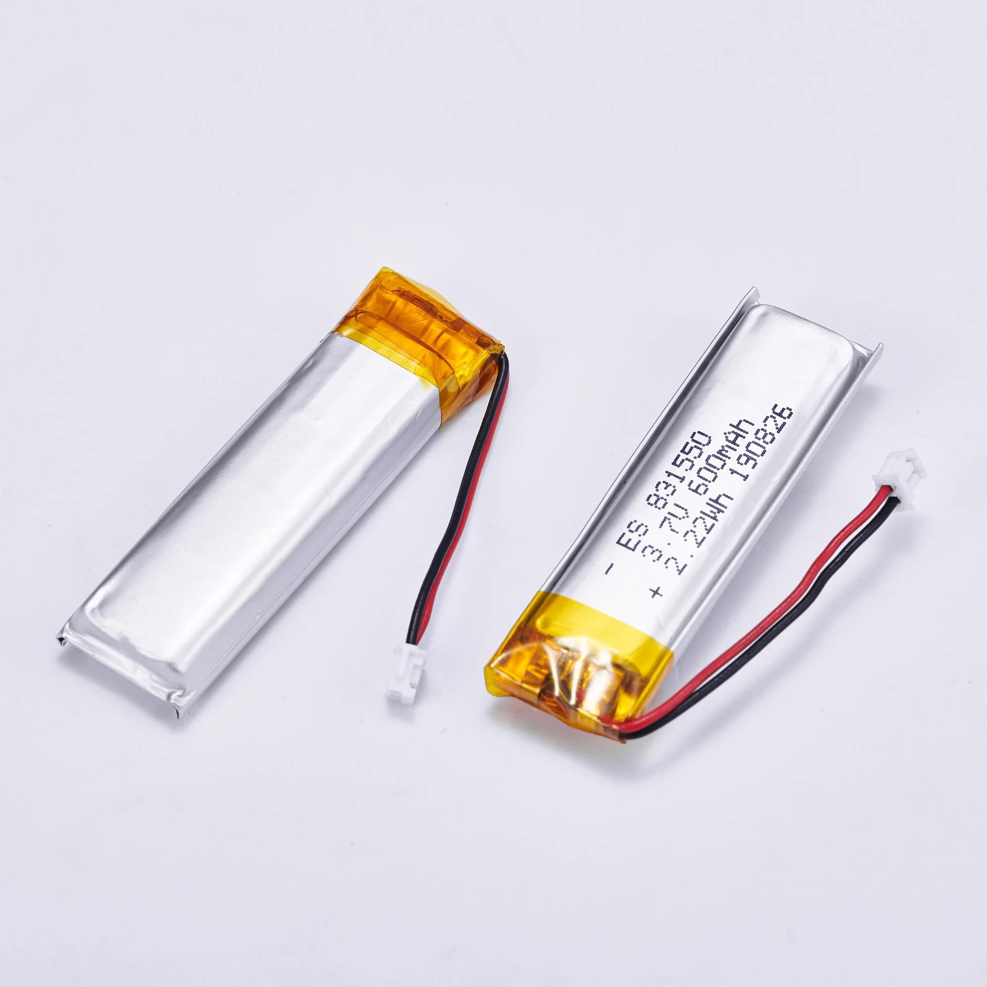Safety 831550 3.7 V600mAh Lithium Polymer Battery Bluetooth Headset Battery