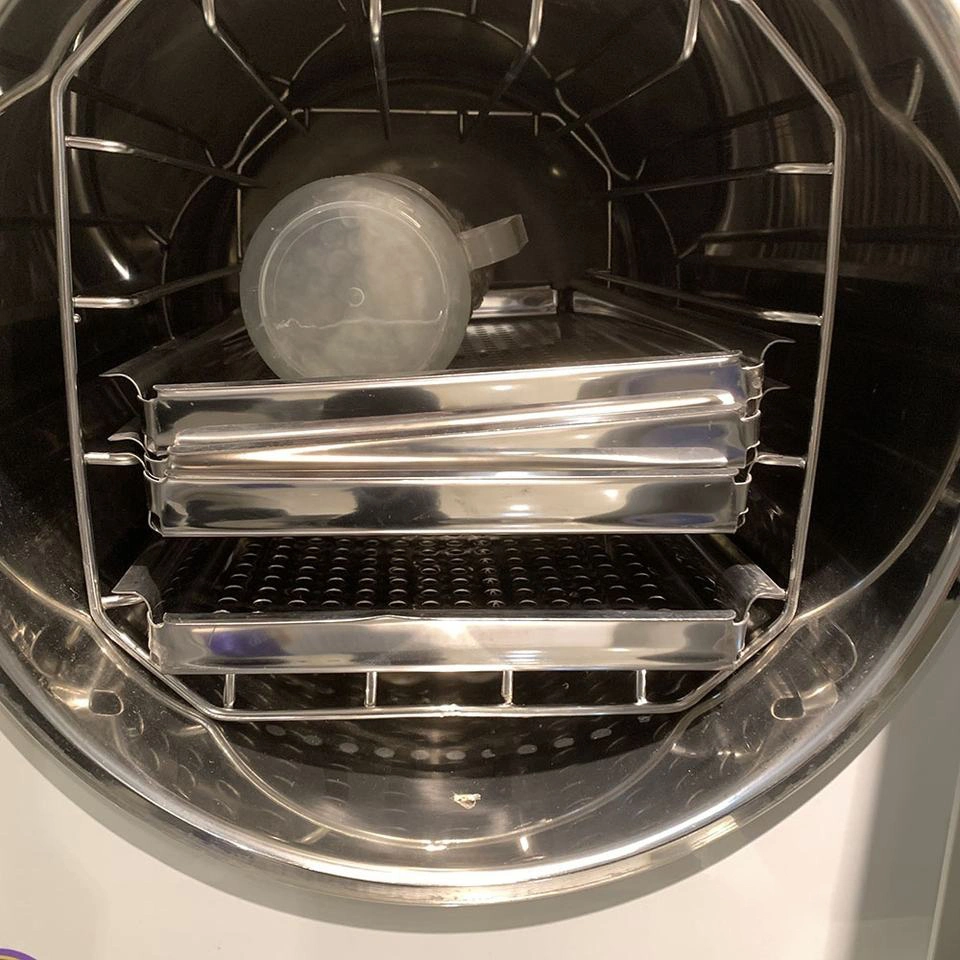 Esterilizador a vapor para tampo de mesa em aço inoxidável, autoclave dentária de 50 L (TM-XD50D)