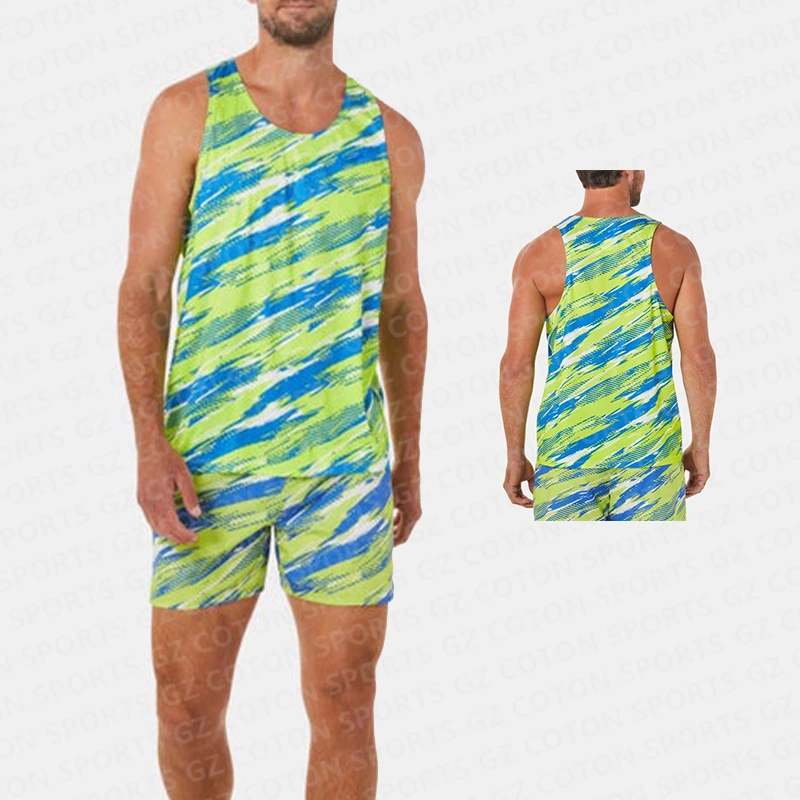 Customized Sublimation Men Tank Tops Gym Workout Shirt Sleeveless Muscle Fitness Singlets Bodybuilding Tank Shirts