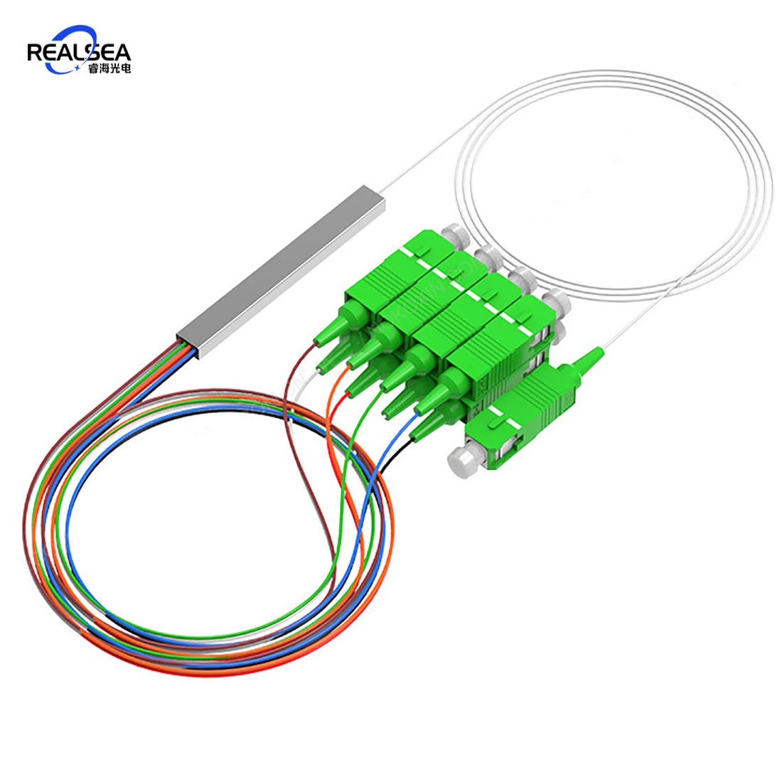 Insert Card Plugin Lgx Box Cassette Type Module Fiber Optic Planar Lightwave Circuit PLC Splitter