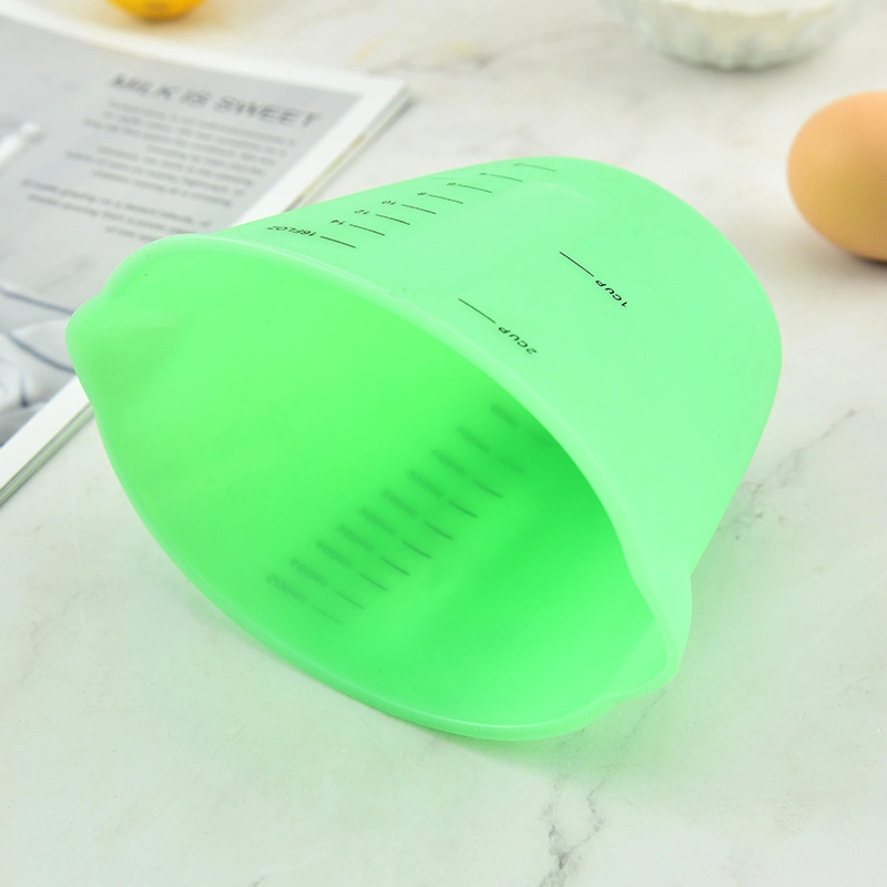 Disposable Silicone Measuring Cup DIY Handmade Making Tool with Scale Resin Mixing Cups for Epoxy Resin