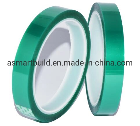 Green Thermal Tape High Temperature Tape for Glass Lamination Protection Masking Edges