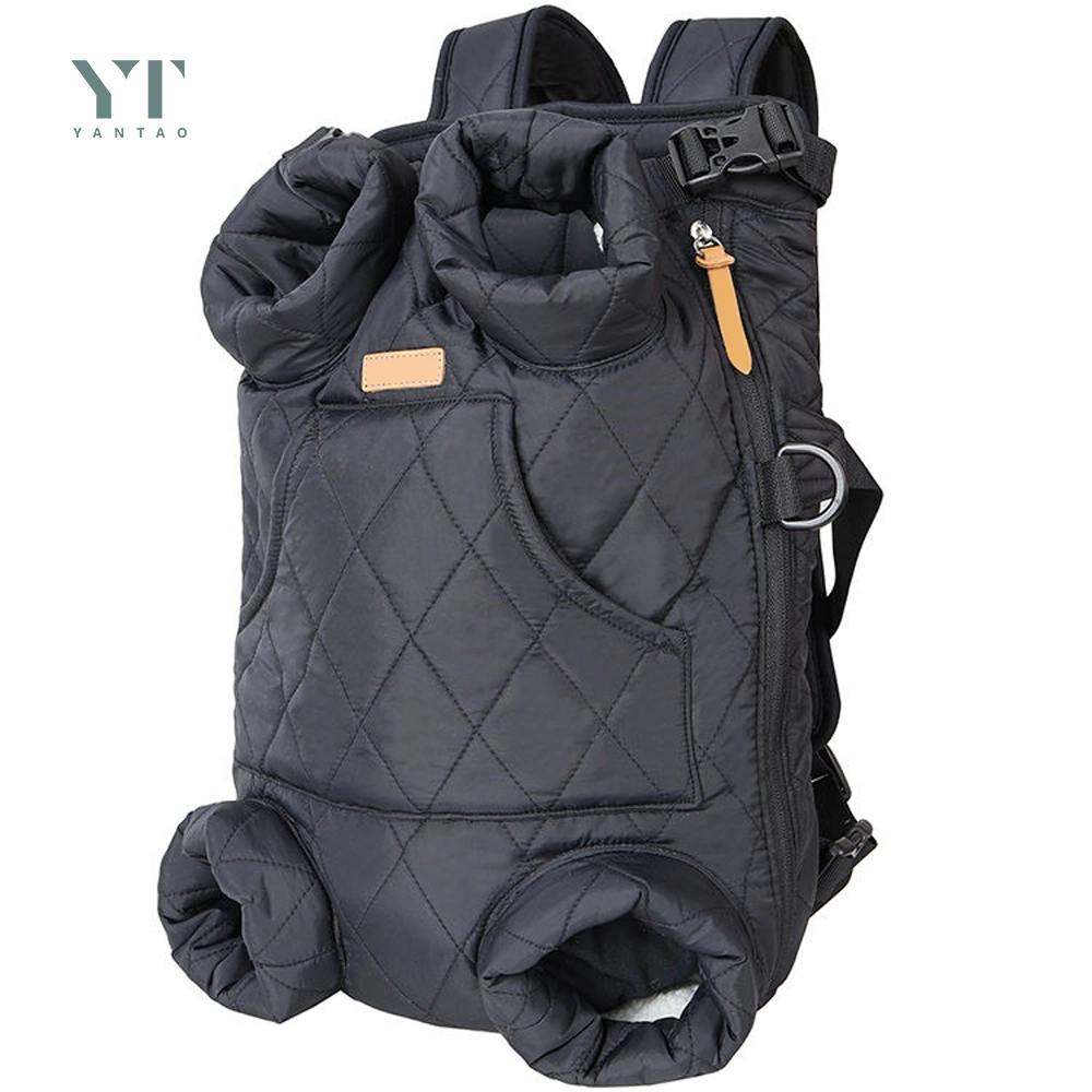 Wholesale/Supplier High quality/High cost performance  Winter Warm Comfortable Pet Dog Travel Bag Backpack Waterproof Nylon Dog Backpack Bags for Outdoor Walking