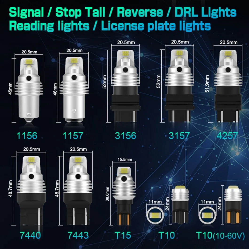 G-View GS OEM ODM de alta potência, iluminação LED de xénon automática Sistema H11 H4 H7 9005 9006 lâmpada LED para faróis durante carro