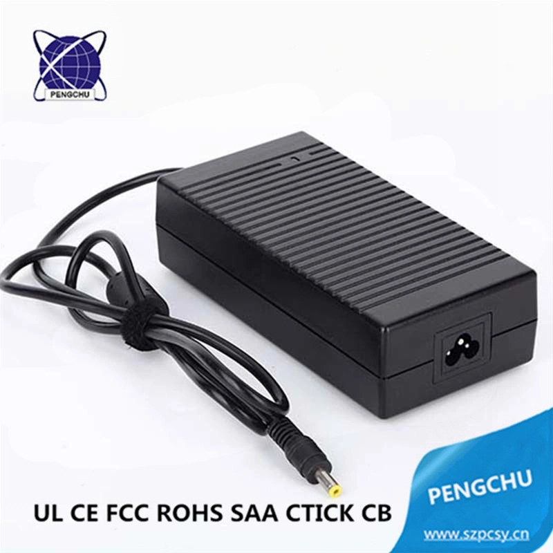 DOE Level VI AC to DC 24V 240W 10A Switching Power Supply with UL CE FCC RoHS SAA CB