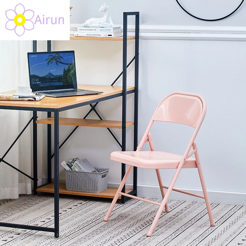 Conference Office Metal Folding Chair in Different Color Stackable Metal Folding Chair From Furniture Manufacturer