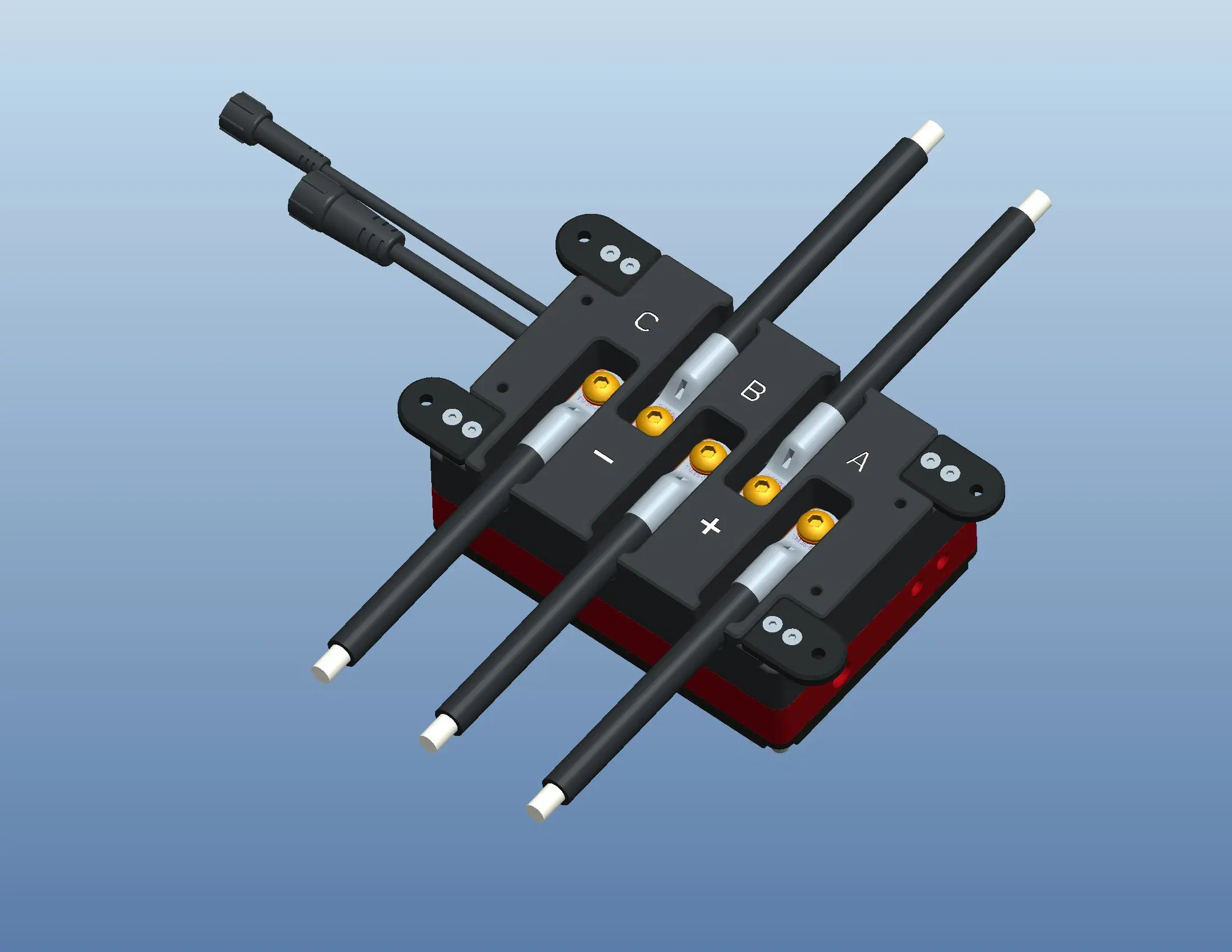 Refrigeración de agua Quanly 152mm rotor externo BRDC eléctrico sin sensor Motor 45kW