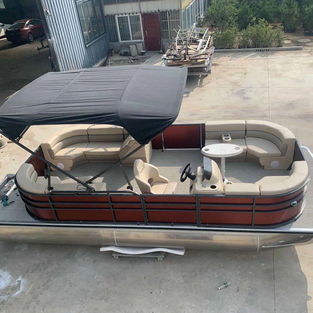 Sea Boat Sport Boat Aluminum Pontoon Boat with Ce