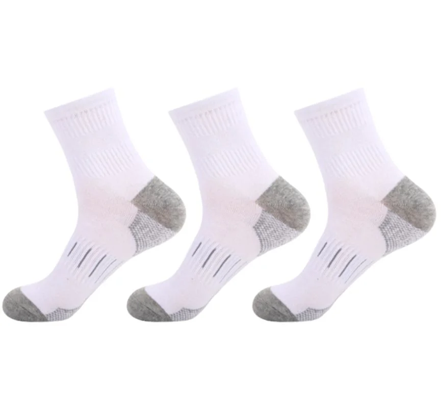 Men's Running Crew Cotton Socks