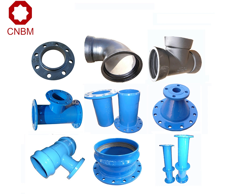 Ductile Cast Iron Pipe Fittings Double Flange Elbow