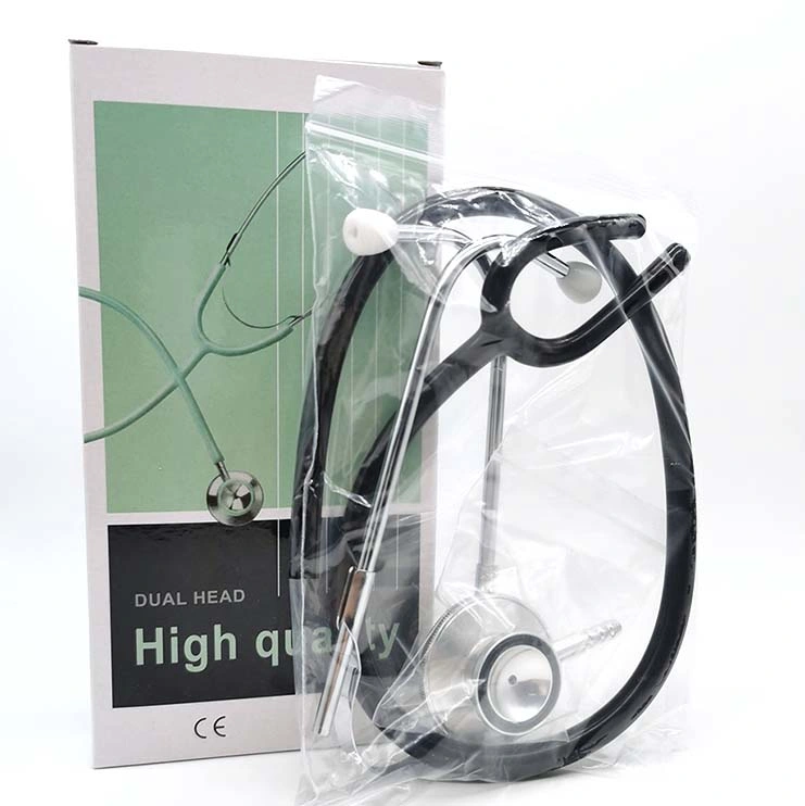 New Design Hospital Adjustable Multiple Frequency Dual Head Cardiology Stethoscope for Surgical Use