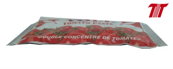 in Chinese Factory Double Concentrate Tomato Paste Sachet Tomato Paste