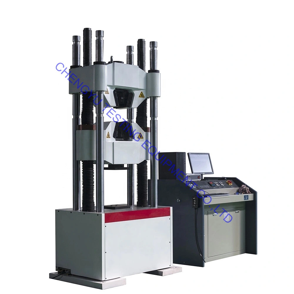 4/6 columnas 1000kn pantalla de ordenador Software controlado Servo tensor hidráulico Compresión de resistencia 3 puntos máquina de prueba de flexión/instrumento/Equipo