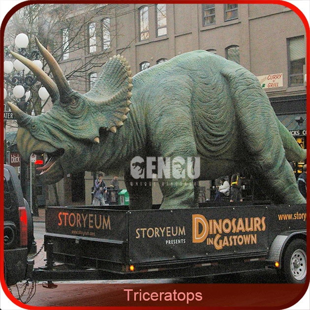 Gengu Amusement Park Life Size Animatronic Dinosaur