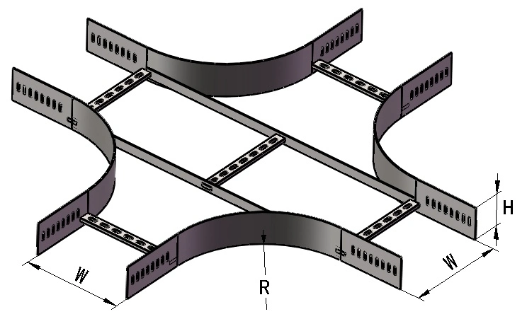 Ventilated Perforated Light Optical Data Center Wiring Supporting Management