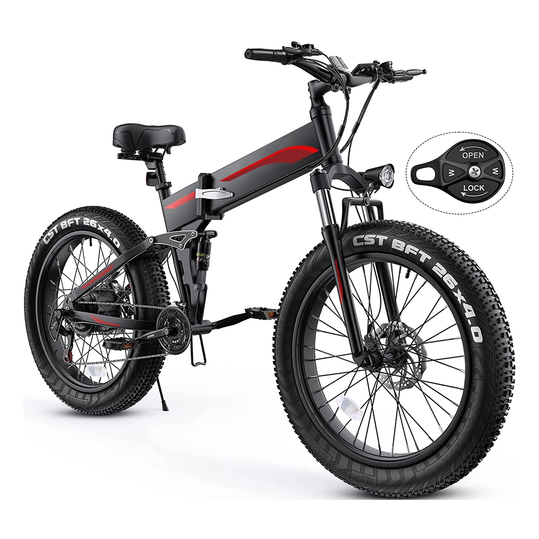 Fábrica china Nueva bicicleta eléctrica de moda de 500W Fat Bike