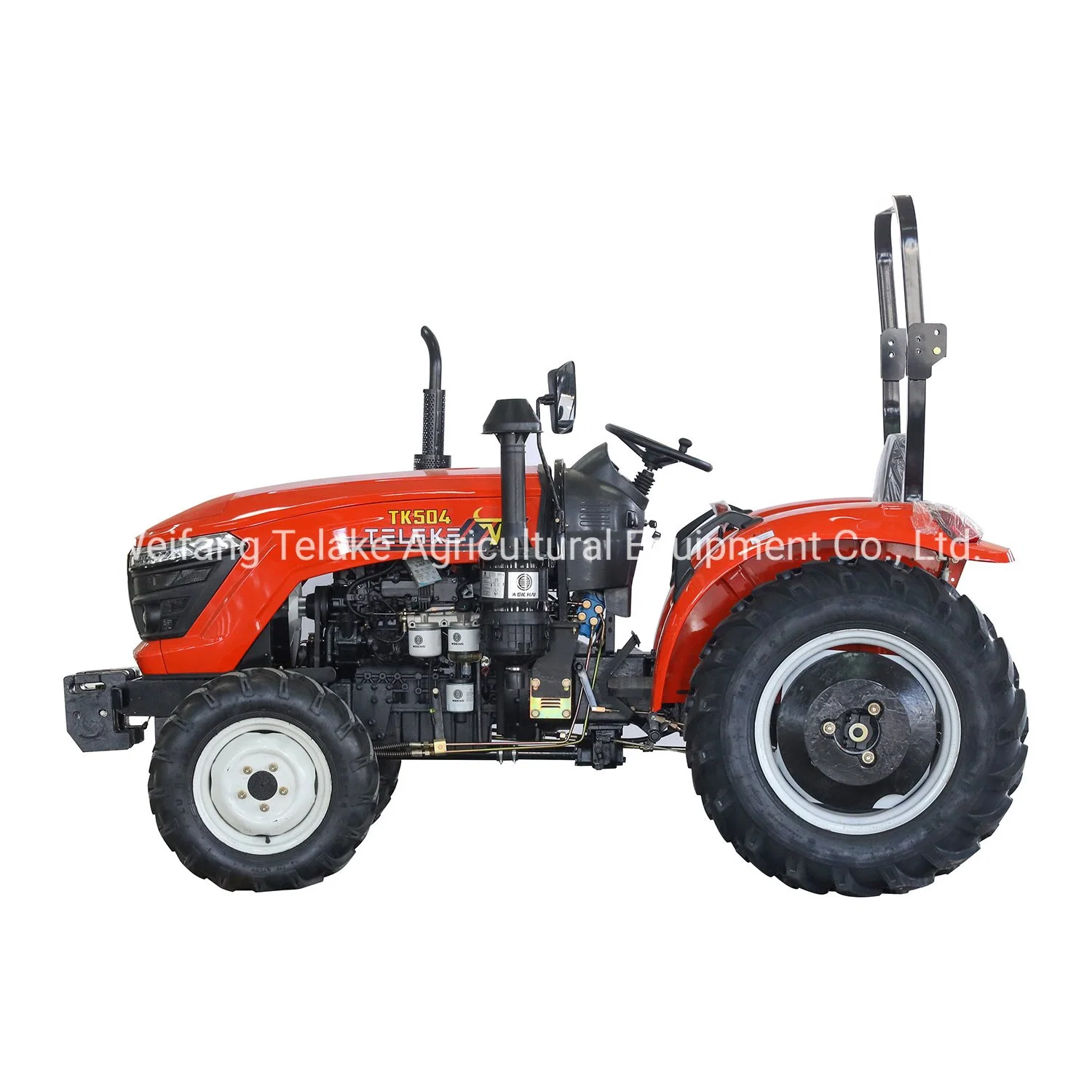 جرارات Telake Mini Farm Tractors بنظام الدفع الرباعي (4WD) بقدرة 25HP 40HP 40HP بقدرة 45HP 50HP جرار زراعي بقدرة 60HP