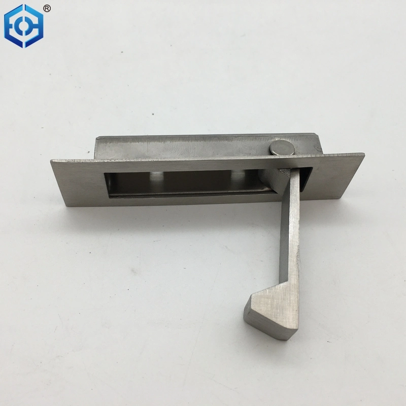 Stainless Steel Edge Pull Concealed Handle for Sliding Door