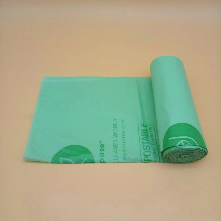 Hot Selling Biodegradable Green Large Trash Kitchen Waste Bag