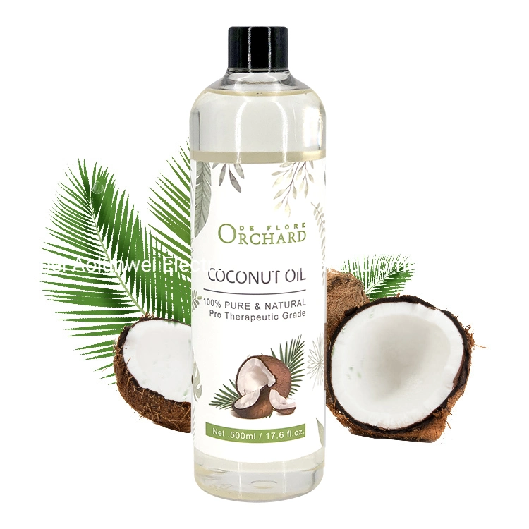 100 % huile de noix de coco naturelle naturelle pure qualité alimentaire noix de coco vierge Pétrole pour la santé