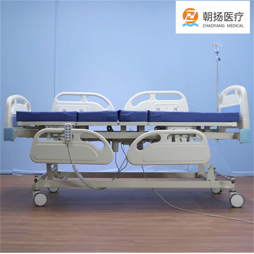 مستشفى CY-B200 Multifunction Hospital Website-Bed 5 Function Electric ICU Hospital سرير