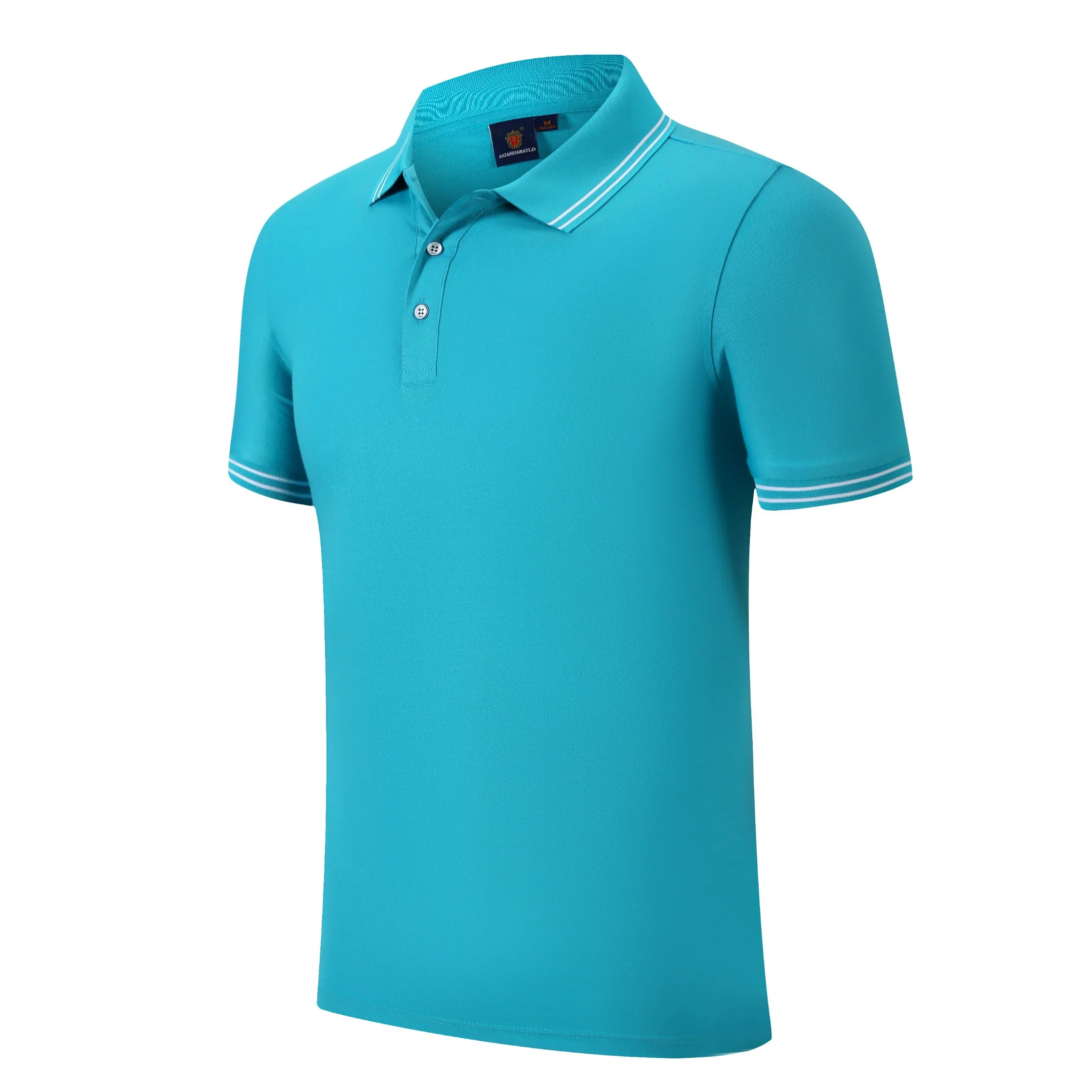 Chemise polo de mode à séchage rapide pour supermarché de sport avec logo personnalisé pour hommes.