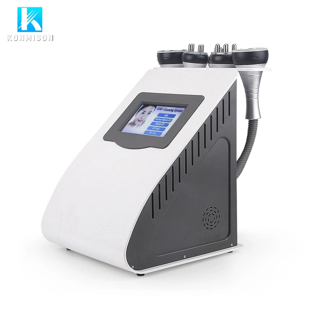 5 in 1 Cavitation RF Slimming Machine Weight Loss Body Building Face Tightening Beauty Equipment