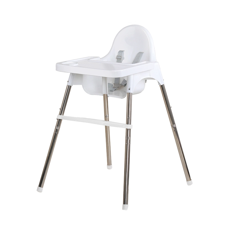 Baby High Chair Hot Baby Stool, Three-Point Restraint with Safety Baby Seat Feeding Chair Kids Dining Chair