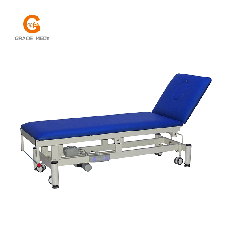 Economic Hospital Exam Couch Bed Metal Foldable Patient Medical Examination Table Price