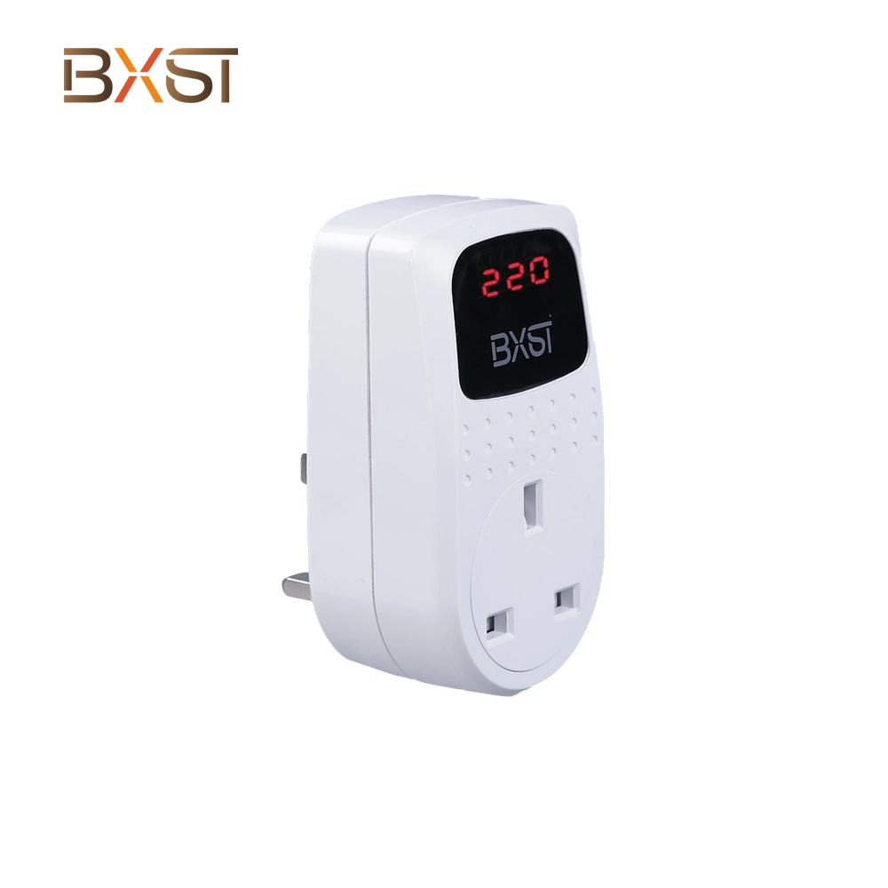 Bxst V098-UK-D Voltage Surge Protector 220V, Fridge Guard TV Guard