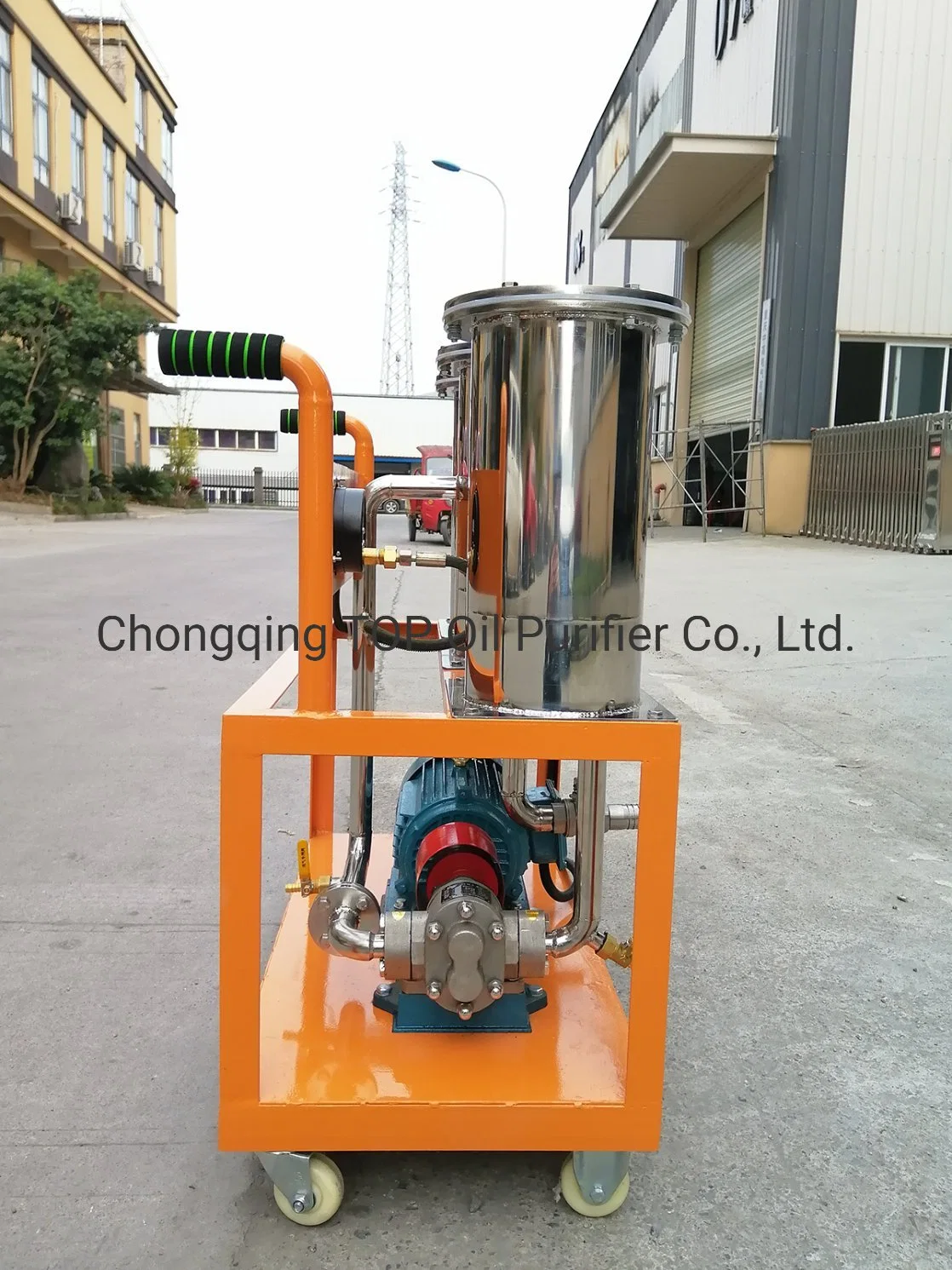 Factory Price Small Size Oil Treatment Machine for Impurities Removal