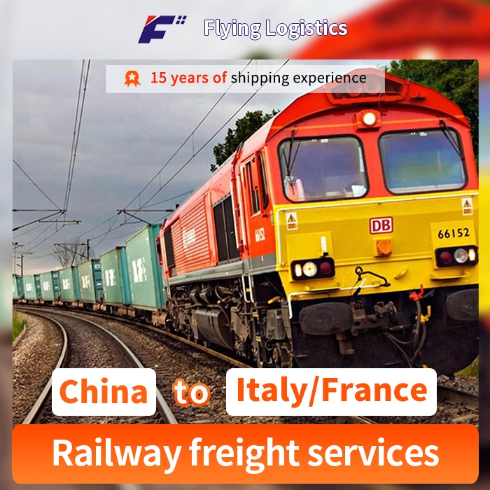 European Special Train Line, Railway Freight Forwarding Logistics Service From China to Italy/France/Denmark/Germany