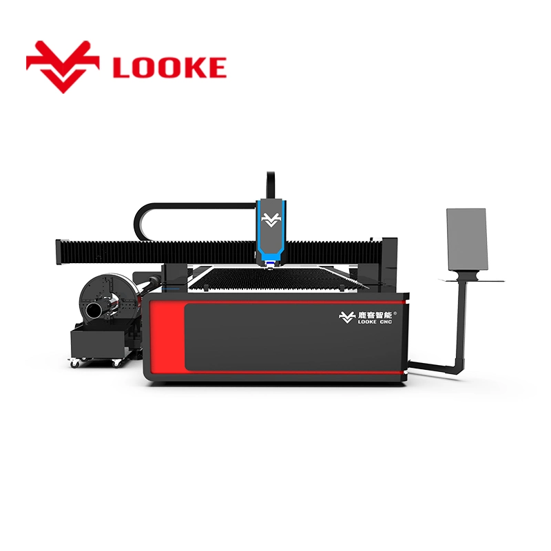 Corte a laser com tubo de alumínio inoxidável em aço carbono automático da indústria Equipamento de corte de tubos laser de fibra máquina/CNC