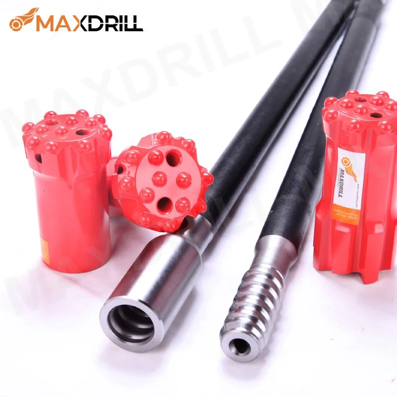 Maxdrill T38 3050mm Mf Connection Thread Drill Extension Rod