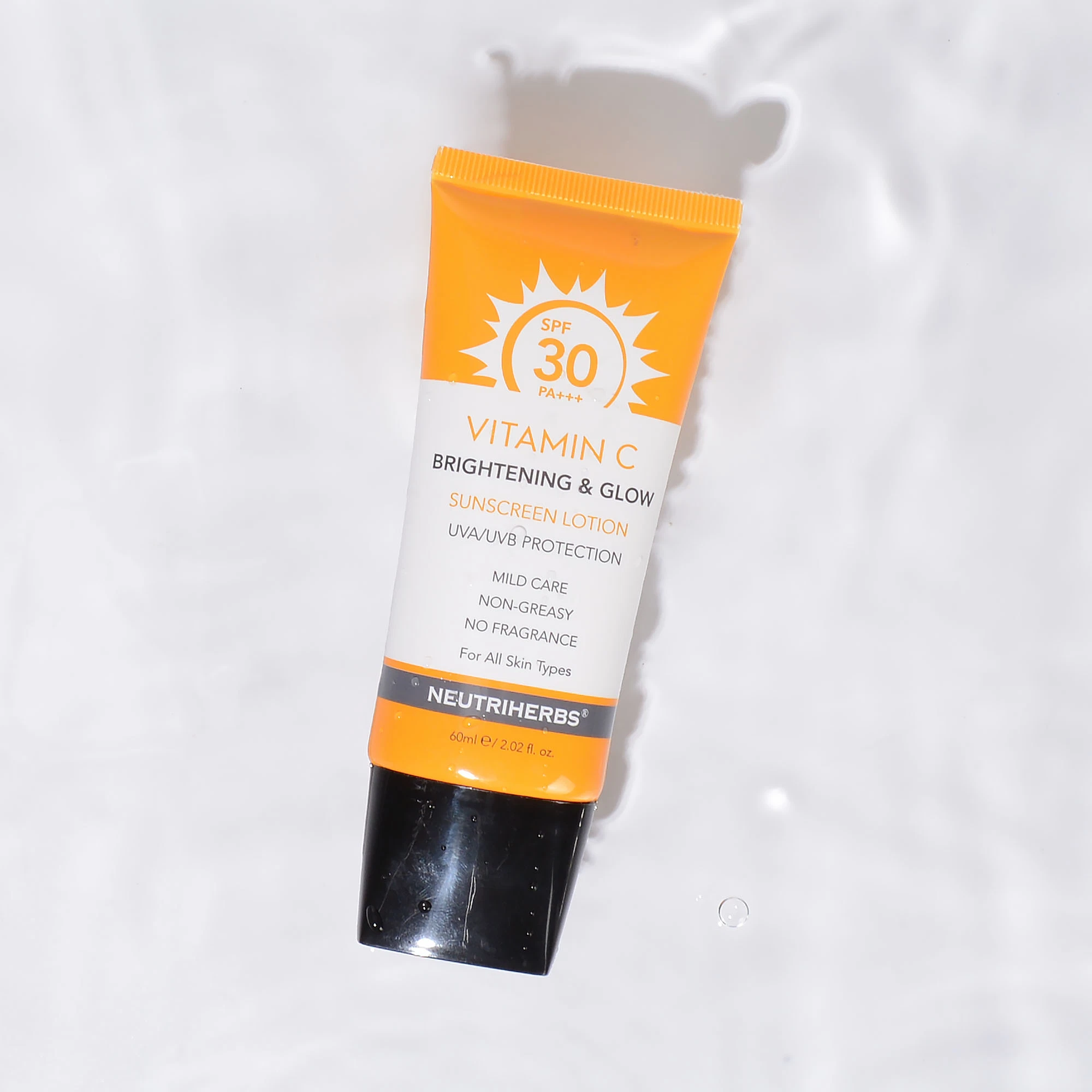 OEM/ODM Custom Natural Organic UV Protection Facial Body Sunscreen Lotion SPF 30