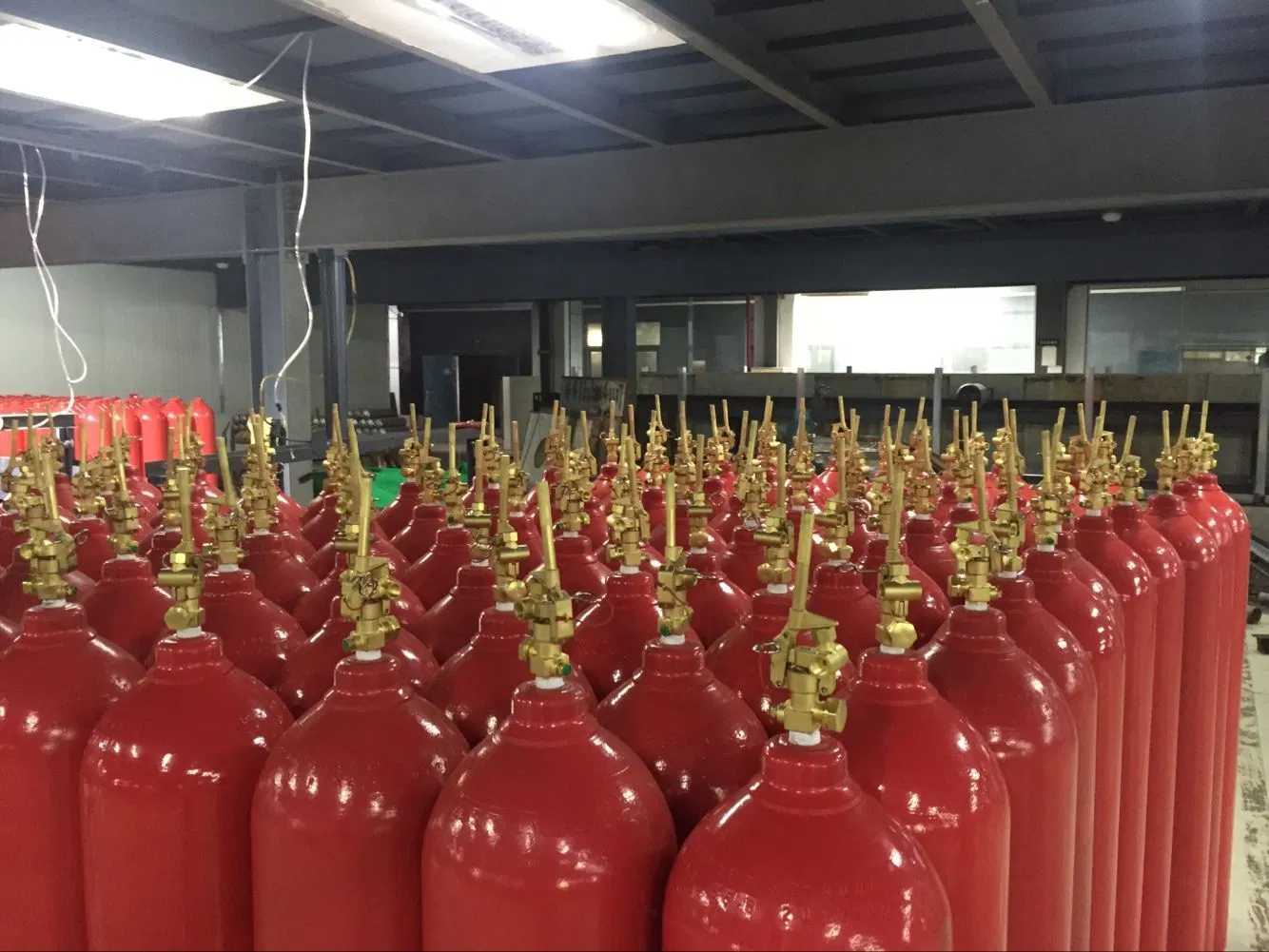 68L CO2 supresión automática de incendios de cilindros