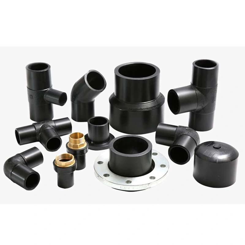 Customized Plastic Electrofusion Fittings HDPE 90 Elbow for Water Supply