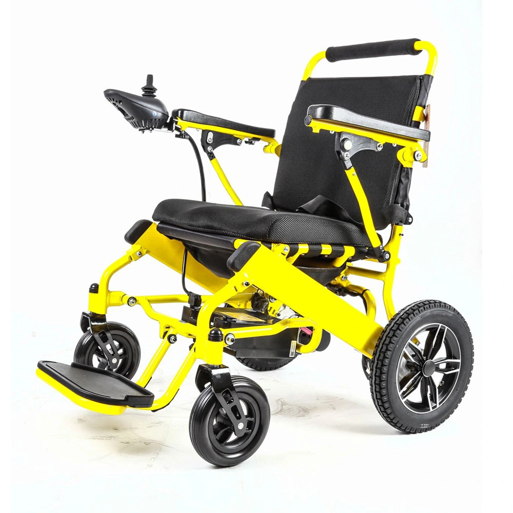 Folding Lightweight Economic Used Electric Power Wheelchair