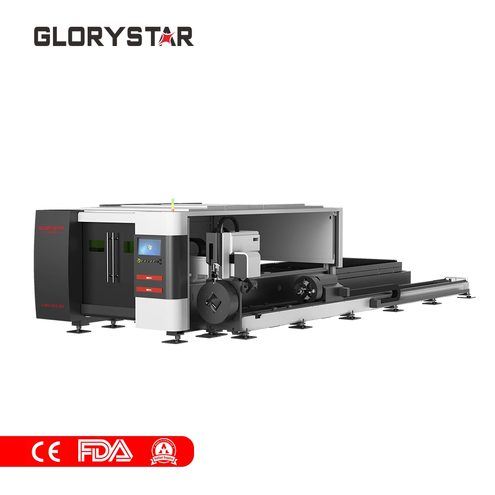 A água de refrigeração e Laser de Folha de equipamento de corte GS-3015G