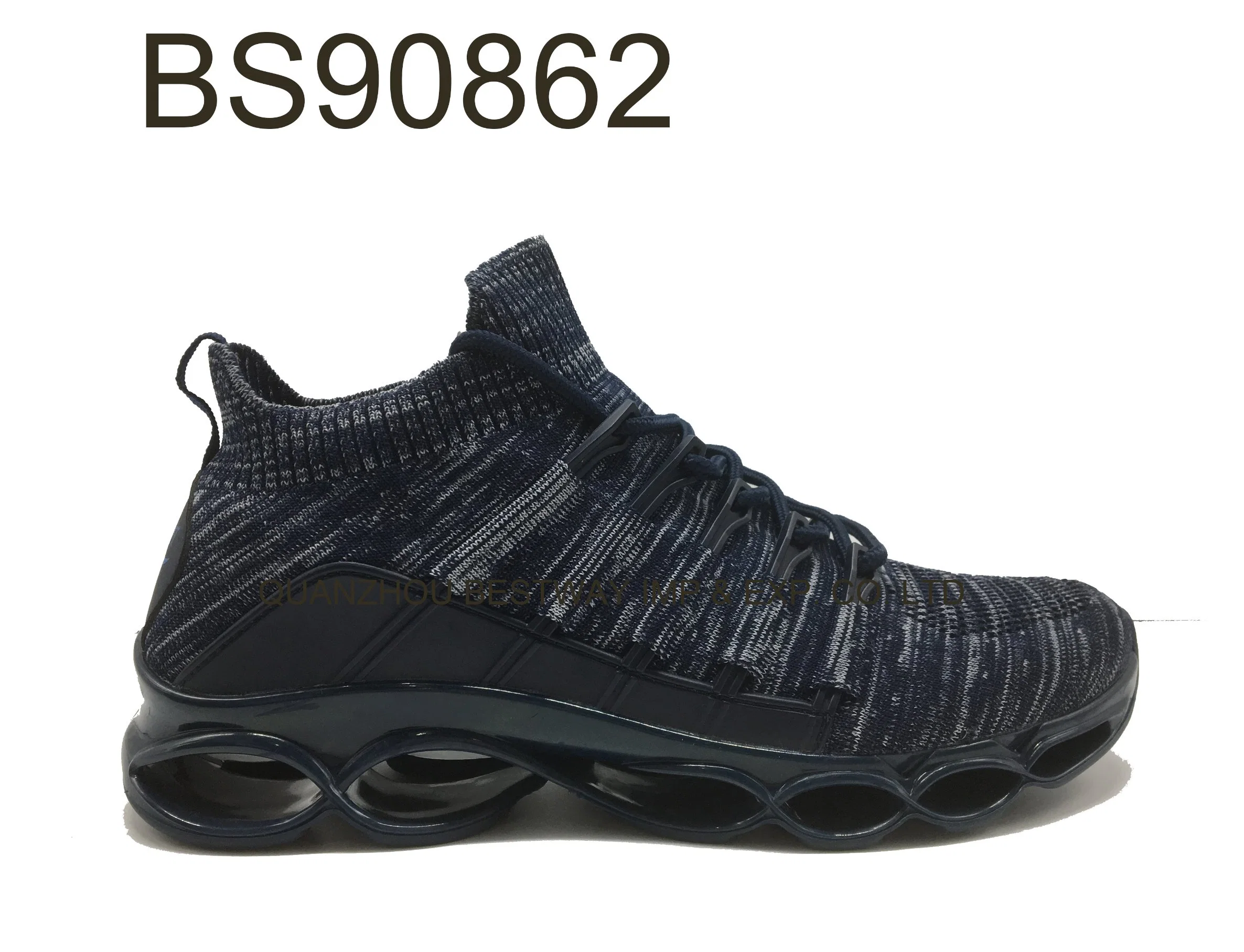 New Design High Quality Men Outdoor Hiking Knitting Athletic Shoe