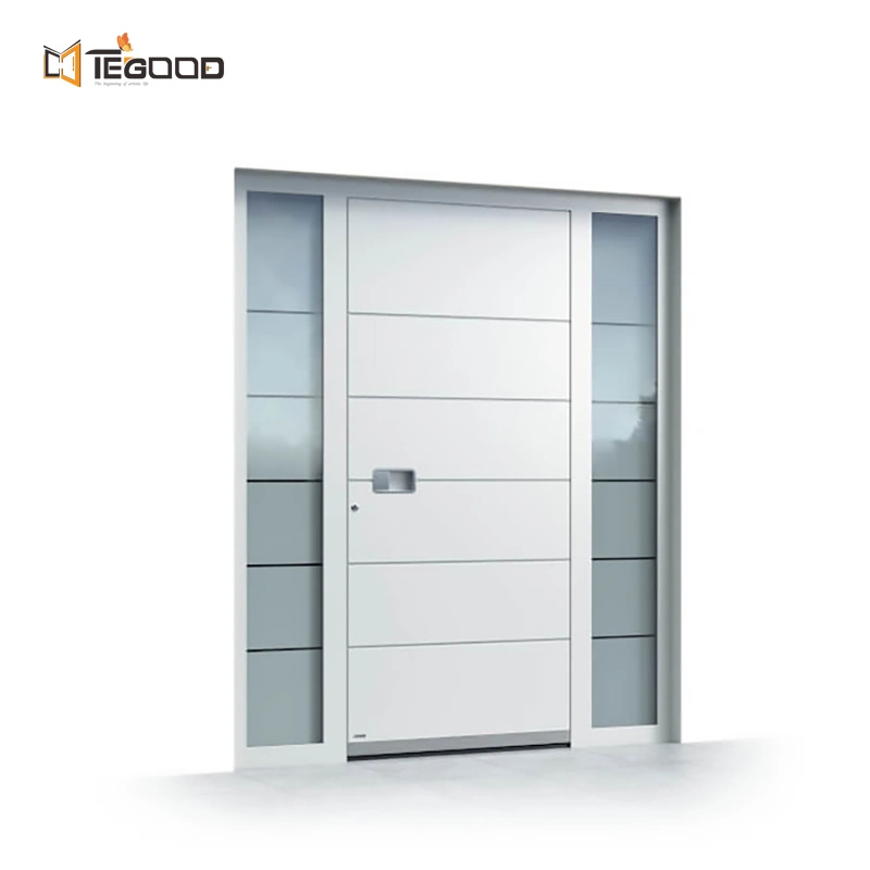 Tegood Factory Europe Home Security Villa de lujo de hierro Acero inoxidable Puerta de entrada