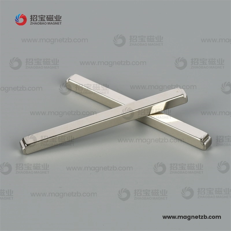 Rare Earth Permanet Neodym Neo Strong NdFeB Customized Shape High Qualitäts-Stabring Magnet für Motor mit Nickel-Beschichtung