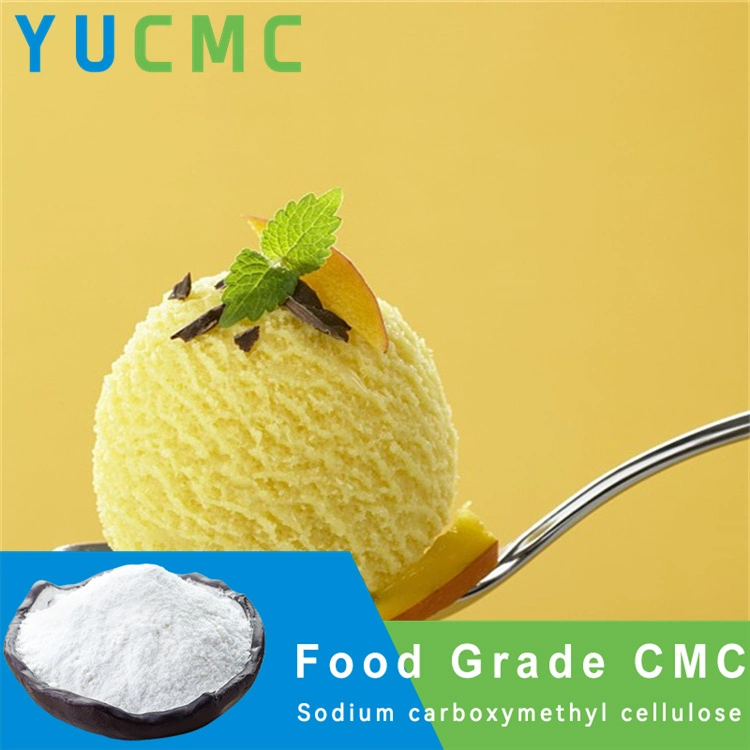 Yucmc Grade HV Factory Fh9 usa em pó de comida para Sorvete preço Carboxymetil celulose CMC de sódio