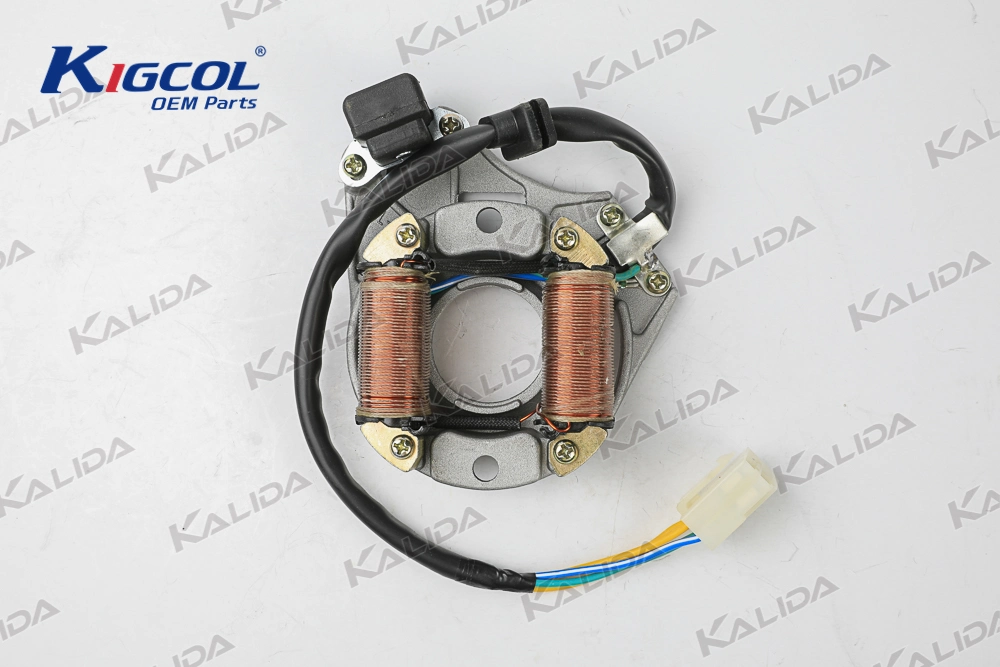 Antenne du stator magnéto antenne du stator magnéto CG/CB/C100/Wave/GY6/Gn125/xr/Pulsa moto de qualité OEM Pièce de rechange pour moteur de pièces pour Honda/Lifan/Zongshen/Bajaj